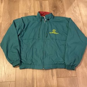 Vintage Oregon special Olympics port authority light weight jacket